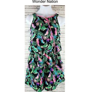 Wonder Nation Romper Sz L (10-12)